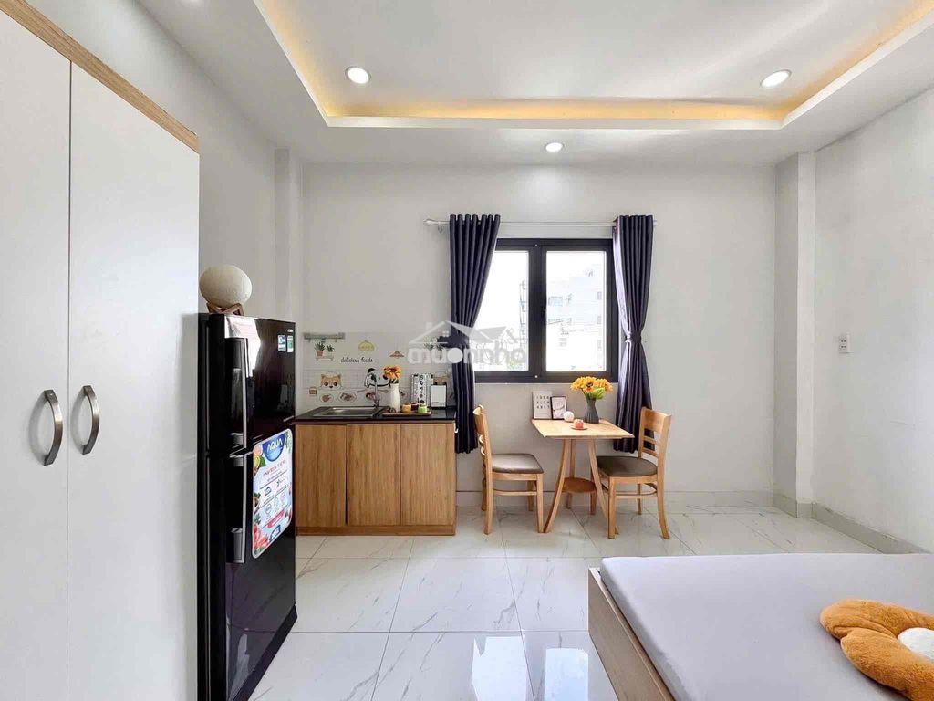 Emart phan huy ích - cửa sổ thoáng - full tiện nghi - sách vali và ở - Ảnh 2