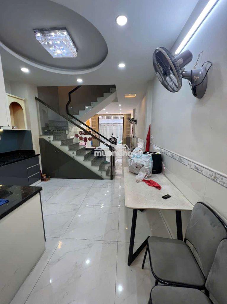 Q11- nhà đẹp mới cho thuê nc - cư xá bình thới -5 tầng 5p + dt 4*15 - Ảnh 4