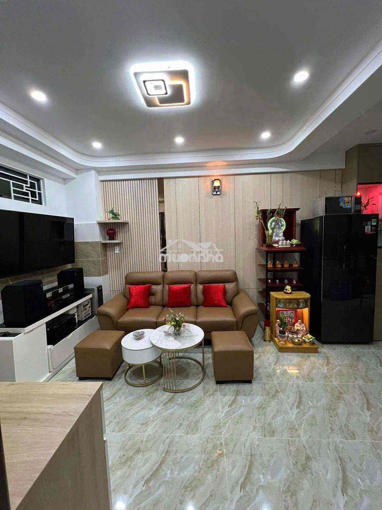 Bán căn hộ tầng 5 cc 62 bà hom 2pn, 2wc tặng nội thất cao cấp - Ảnh 4