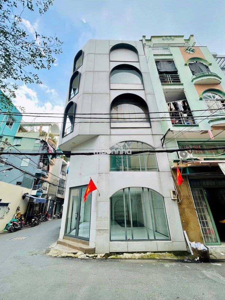 Có thang máy - nhà góc 2mt 182 lê văn sỹ - dt 5x13m, 5tầng - Ảnh 2