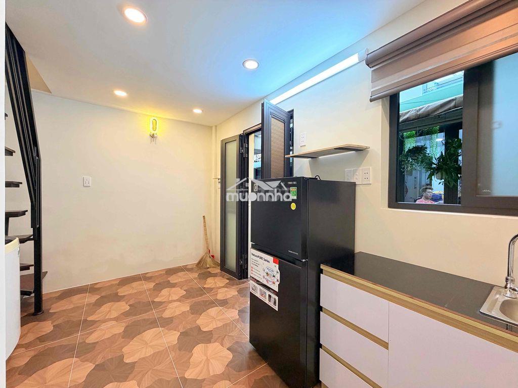 Cho thuê nnc 1 trệt 1 lầu_full nội thất mới 100%_có balcon ngay thđ q1 - Ảnh 3