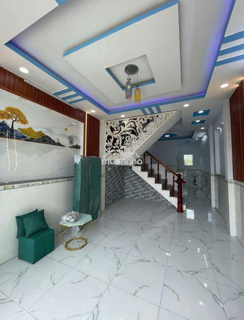 Bán nhà hẻm thông 470tr có sổ ở hóc môn bao sang tên - Ảnh 3