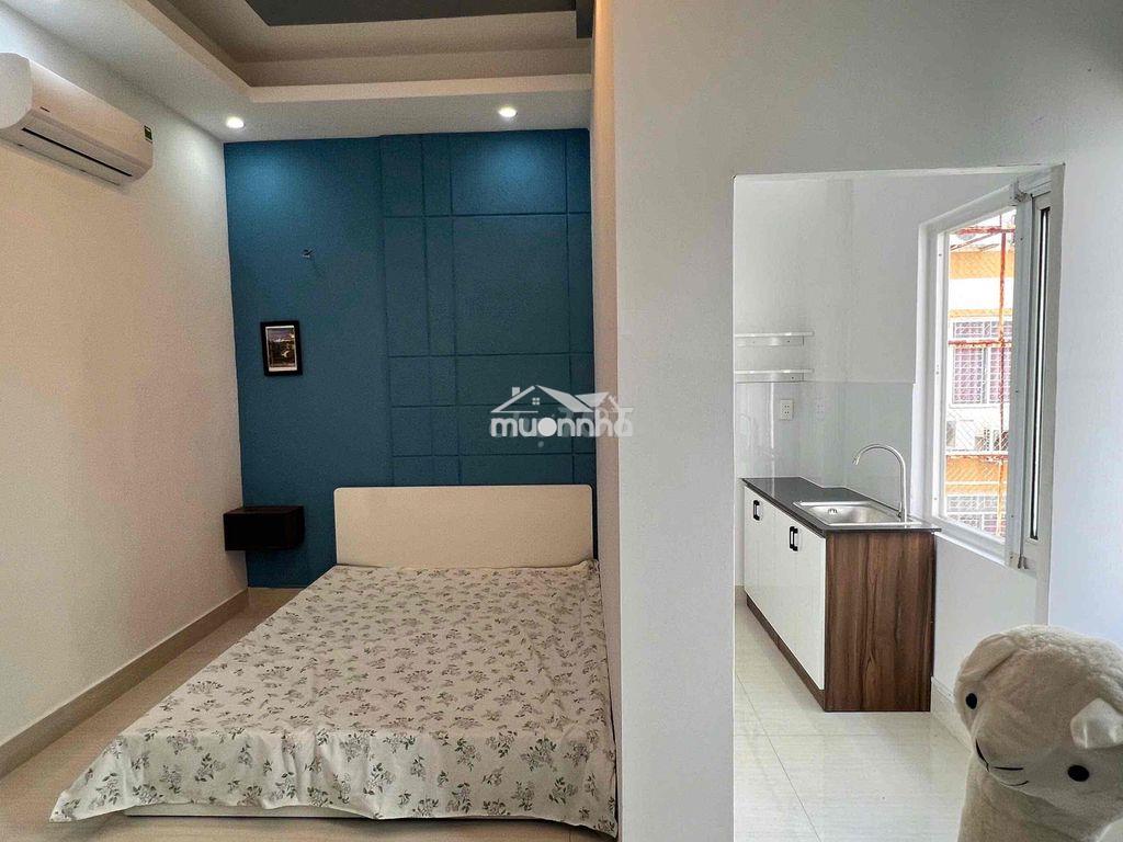 Studio cửa sổ full nội thất, tách bếp sát cầu nguyễn văn cừ - Ảnh 2