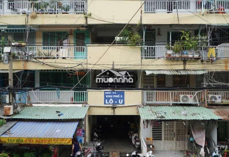 Cần bán nhà chubg cư tầbg trệt