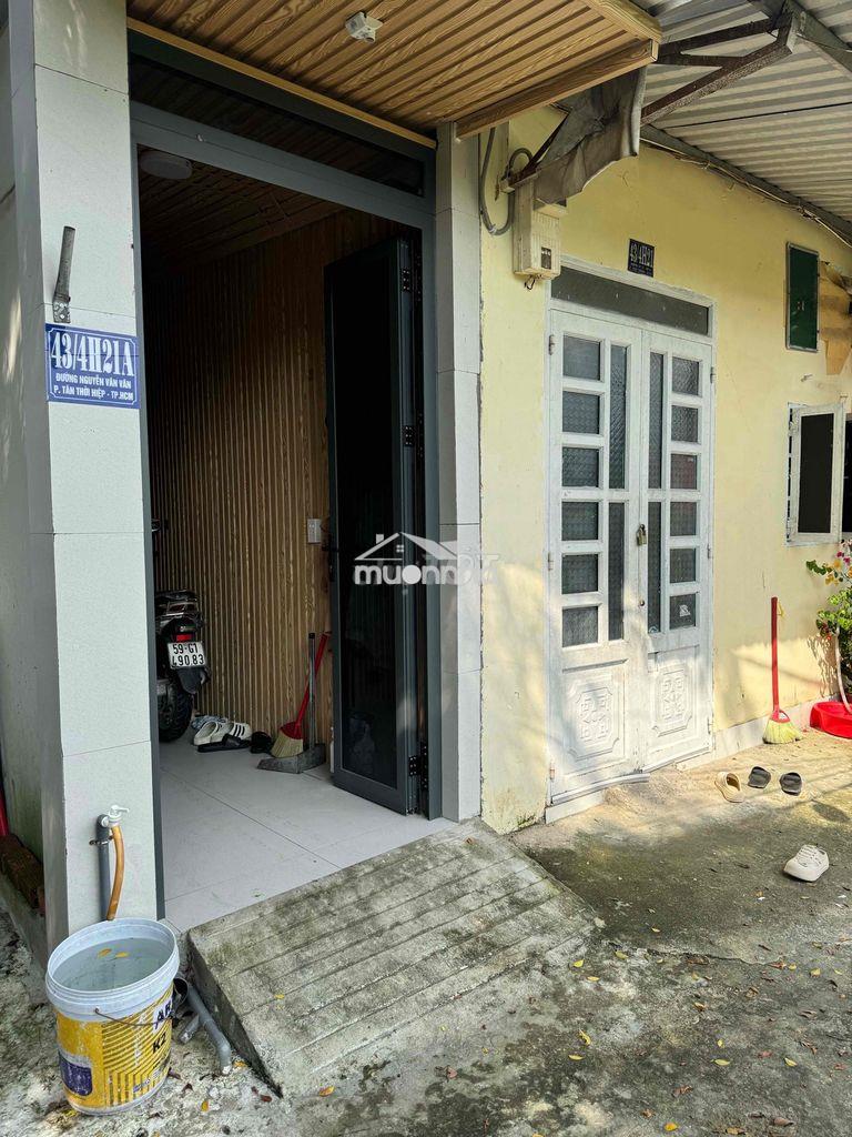 Cần bán gấp nhà cấp 4 hẻm xe hơi phường hiệp thành rất nhiều tiện ích - Ảnh 3