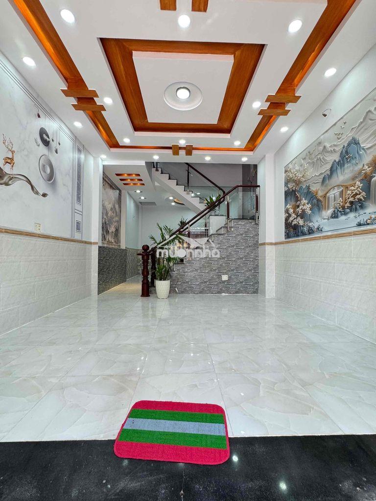 4 tầng ngay chợ bình thành, 60m2 (4.5m x 14m), 4 pn sân thượng, 5ty xí - Ảnh 2