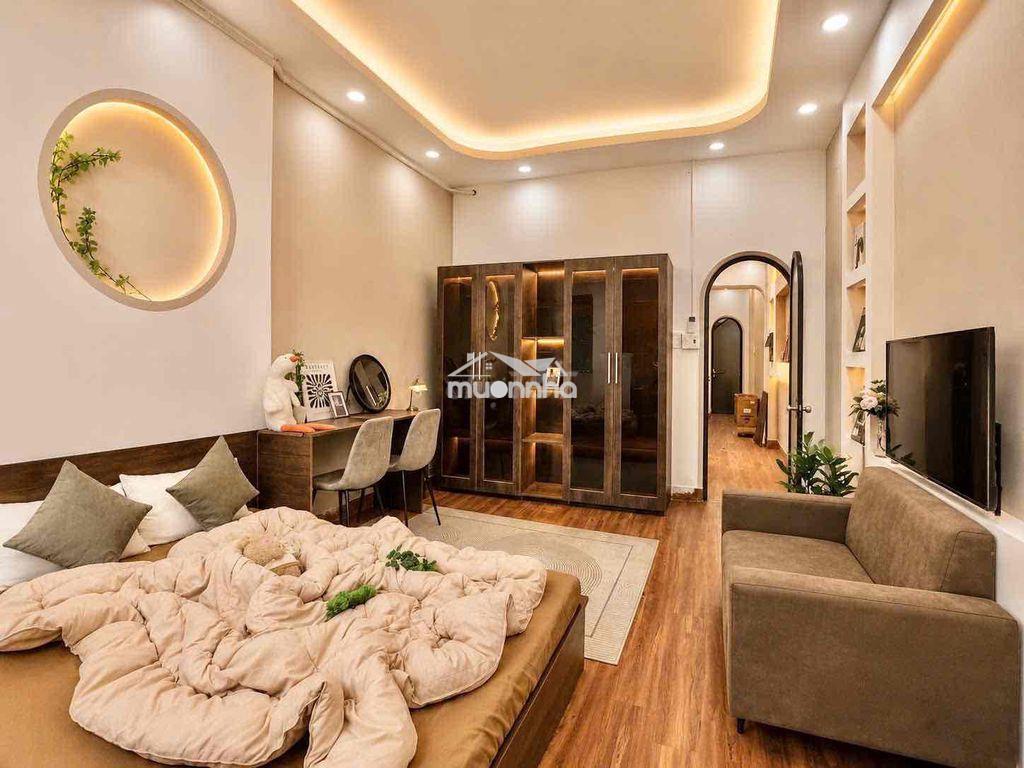 2pn 1wc full nội thất mới có bancol thoáng mát nằm gần y dược - cầu cv - Ảnh 3