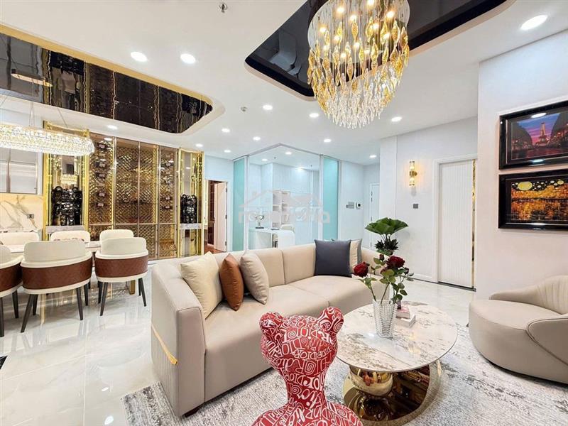 Căn hộ 3 phòng ngủ vinhomes central park 120m² - view thoáng mát