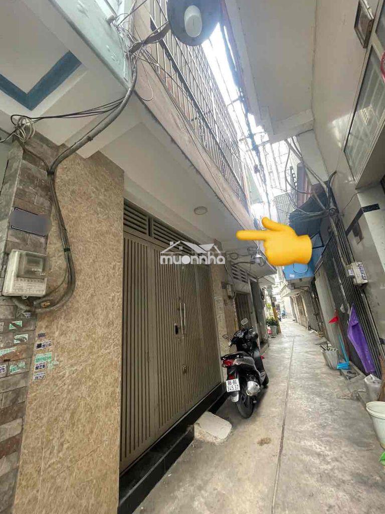 Nhà bán hẻm 141 tám danh p4q8.