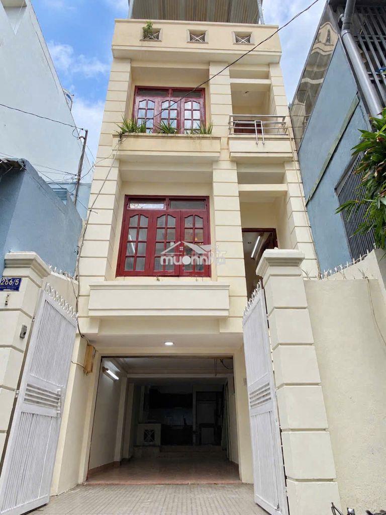 Nhà đẹp hoàng hoa thám, trệt 2 lầu, có sân thượng